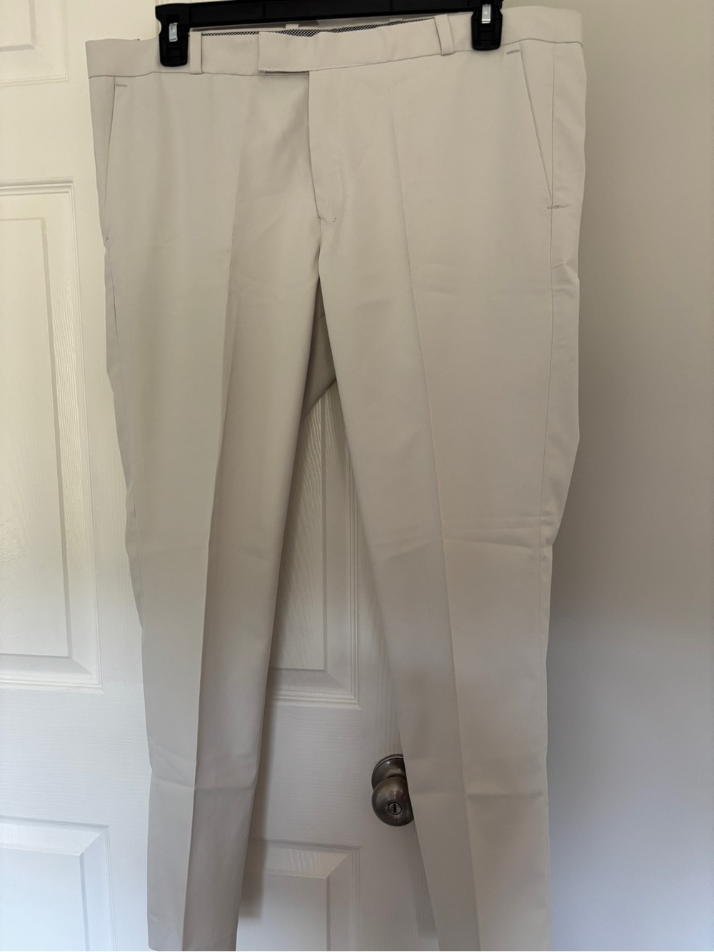 Men’s Ivory Cream Formal Dress Pants Size 40 Brand New Never Worn